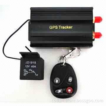 Car GPS Tracker, GPS Vehicle Tracking System w/Dual SIM Card and Fuel Sensor, Door Locking Options
